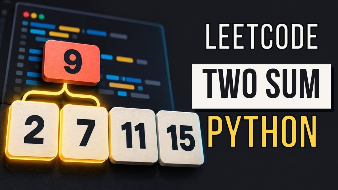 LeetCode Two Sum Explained: 3 Solutions (Brute Force, Two Pointers & Hash Map)