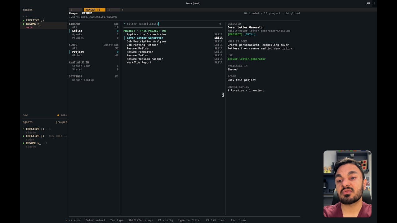 I Built an Open-Source CLI to Organize My AI Coding Tools - HANGAR